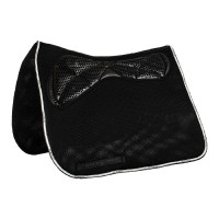 Sottosella quadrato da addestramento in memory foam con grip in gel e distanziatore 3D Acavallo Nero