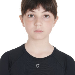 Maglietta tecnica da allenamento per bambini Equestro Maglietta tecnica da allenamento per bambini Equestro