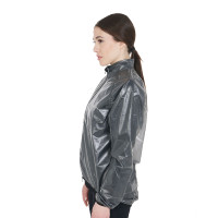 Chaqueta unisex cortavientos e impermeable Equestro Nero Chaqueta unisex cortavientos e impermeable Equestro Nero