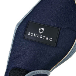 Set di protezione da trasporto con proteggi-coda Equestro Marina Blu marino