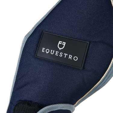Set di protezione da trasporto con proteggi-coda Equestro Marina Blu marino