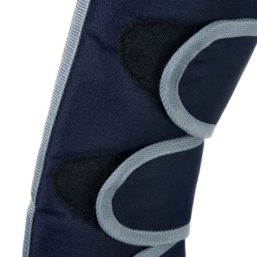 Set di protezione da trasporto con proteggi-coda Equestro Marina Blu marino