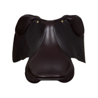 Sella da salto in cuoio martellato Supreme Evolution New Equestro Nero