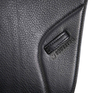 Sella da salto in cuoio doppio Meredith Equestro Nero