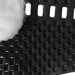 Ammortizzatore Piuma Respira Eva Acavallo Pecora bianca Nero