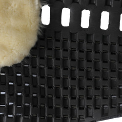 Ammortizzatore Piuma Respira Eva Acavallo Pecora naturale Nero