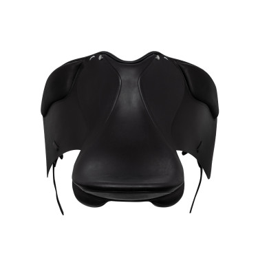 Sella da dressage con lunghi quartieri Aachen Equestro Nero