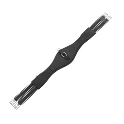 Cinghia parascudo in cuoio sagomato Equestro Nero