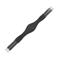 Cinghia parascudo in cuoio sagomato Equestro Nero