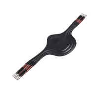 Cinghia bavetta da ostacolo in pelle Desiree Equestro Nero