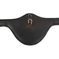 Sottopancia bavetta ostacoli Equestro Marrone scuro