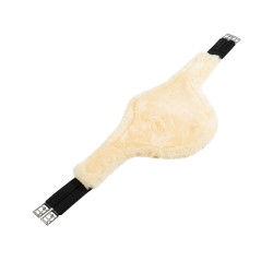 Pettorale con agnello sintetico per ostacoli Aline Equestro Nero