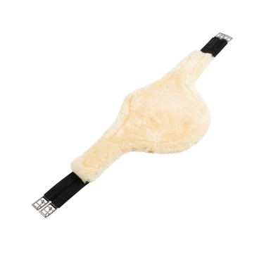 Pettorale con agnello sintetico per ostacoli Aline Equestro Nero