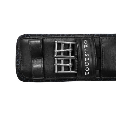 Sottopancia da addestramento sagomato Equestro Nero