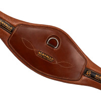 Sottopancia anatomico da salto in morbida pelle Acavallo Cognac Marrone Sottopancia anatomico da salto in morbida pelle Acavallo Cognac Marrone