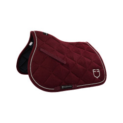 Sottosella da salto in cotone con cordoni e logo Diamond Equestro