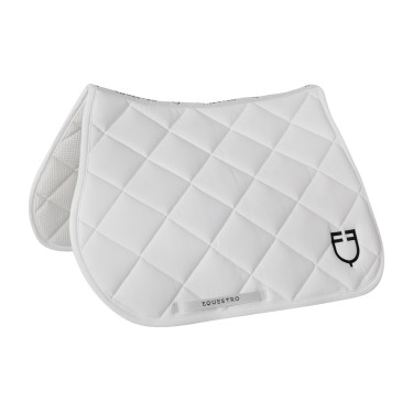 Sottosella da salto in tessuto tecnico White Line Edition Equestro Bianco
