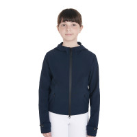 Giacca softshell tecnica per bambini Equestro Marina Blu marino Giacca softshell tecnica per bambini Equestro Marina Blu marino