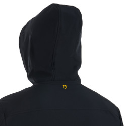 Giacca softshell tecnica da uomo Equestro Nero