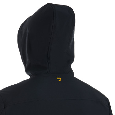 Giacca softshell tecnica da uomo Equestro Nero