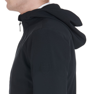 Giacca softshell tecnica da uomo Equestro Nero