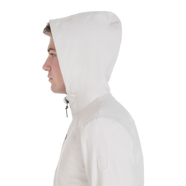 Giacca softshell tecnica da uomo Equestro Greggio Beige