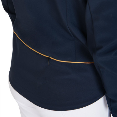 Giacca softshell tecnica per bambini Equestro Marina Blu marino