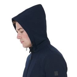 Giacca softshell aderente da uomo con interno in pile Livigno Equestro Marina Blu marino Giacca softshell aderente da uomo con interno in pile Livigno Equestro Marina Blu marino