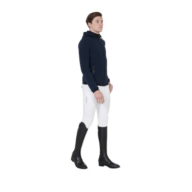 Giacca softshell aderente da uomo con interno in pile Livigno Equestro Giacca softshell aderente da uomo con interno in pile Livigno Equestro