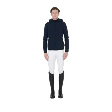 Giacca softshell aderente da uomo con interno in pile Livigno Equestro Giacca softshell aderente da uomo con interno in pile Livigno Equestro