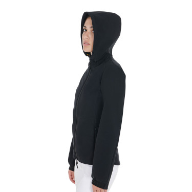 Giacca softshell aderente da donna con tasche nascoste Equestro Giacca softshell aderente da donna con tasche nascoste Equestro