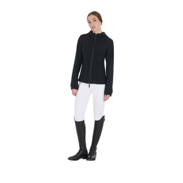Giacca softshell aderente da donna con tasche nascoste Equestro Giacca softshell aderente da donna con tasche nascoste Equestro