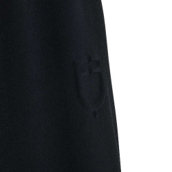 Giacca softshell aderente con cerniera antivento da donna Equestro Nero