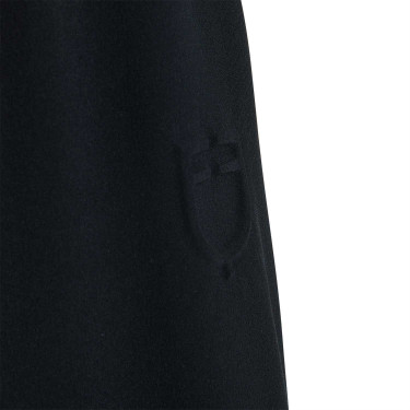 Giacca softshell aderente con cerniera antivento da donna Equestro Nero