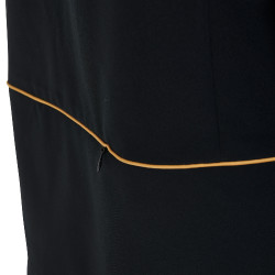 Giacca softshell aderente con cerniera antivento da donna Equestro Nero