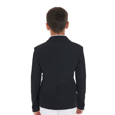 Giacca da concorso unisex per bambini Reverse Equestro Nero