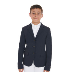 Giacca da concorso unisex per bambini Reverse Equestro Marina Blu marino