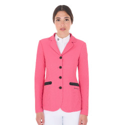 Giacca da concorso traforata da donna 4 bottoni Equestro