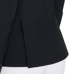 Chaqueta de concurso para mujer con corte anatómico de 4 botones Active Equestro Nero