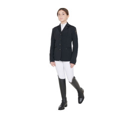 Giacca da concorso bambino Exclusive Equestro Nero