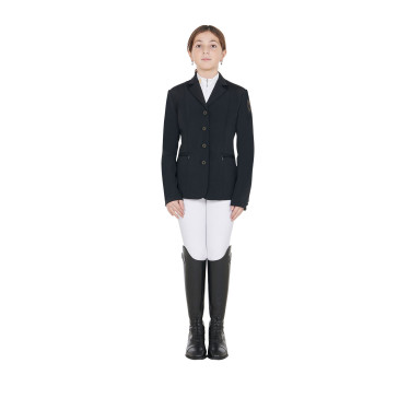 Giacca da concorso bambino Exclusive Equestro Nero