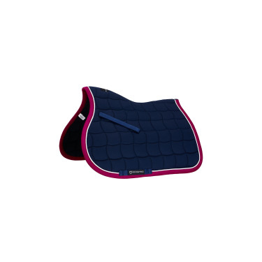 Sottosella per pony White Trim Equestro Marina / fucsia Blu
