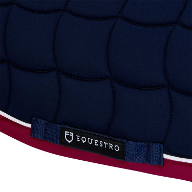 Sottosella per pony White Trim Equestro Marina / fucsia Blu