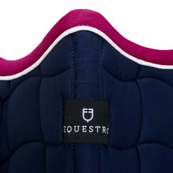 Sottosella per pony White Trim Equestro Marina / fucsia Blu