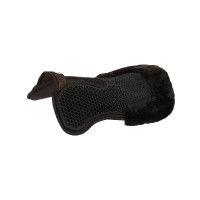 Ammortizzatore posteriore in montone svedese e anteriore in gel Acavallo Nero / bianco Ammortizzatore posteriore in montone svedese e anteriore in gel Acavallo Nero / bianco