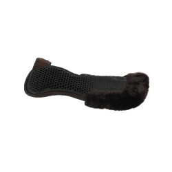 Ammortizzatore posteriore in montone svedese e anteriore in gel Acavallo Marrone / marrone