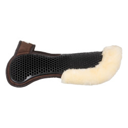 Ammortizzatore posteriore in montone svedese e anteriore in gel Acavallo Marrone / naturale