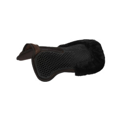 Ammortizzatore posteriore in montone svedese e anteriore in gel Acavallo Marrone / nero