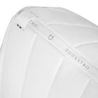 Sottosella da salto in velluto e tessuto tecnico Equestro Grigio / nero