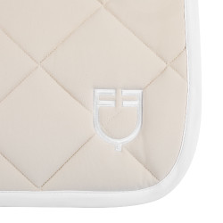 Tapis de selle obstacle en tissu technique White Line Edition Equestro Beige Tapis de selle obstacle en tissu technique White Line Edition Equestro Beige